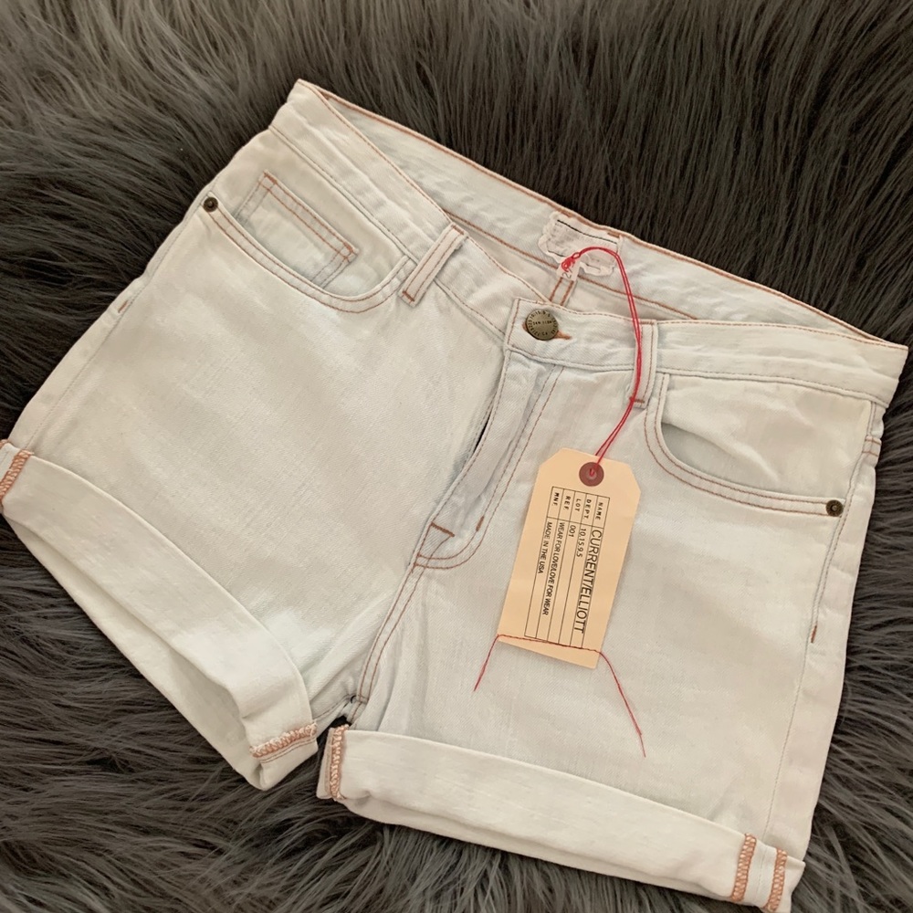 Current/Elliott “The Roll shorts” sz27 NWT